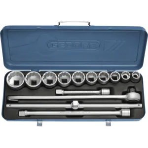 Jogo de Soquetes Estriados 3/4 com 14 Peç Gedore