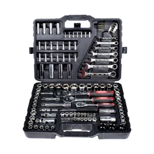 Jogo de Soquetes Sextavados e Bits 120 Peç Bumafer