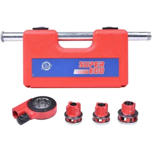 Jogo de Tarraxa Manual Para Tubos 1/2 a 1 BSPT Super-Ego