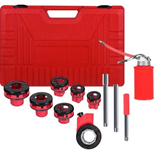 Jogo de Tarraxas para Tubos Metálicos 1/2 a 2 Bumafer