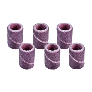 Jogo de Tubo de Lixa 1/4 6 Peç Dremel