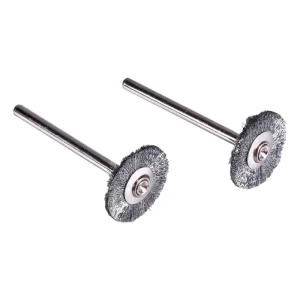 Jogo Escova Circular De Aço Carbono 3/4 2 Peç 428 Dremel