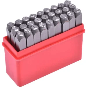 Jogo Punção Alfabeto A ao Z 1/8 3mm Worker