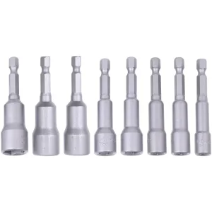 Jogo Soquetes Magnético 65mm 8 Peç Worker