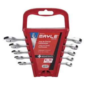 Kit de Chave Combinada 7 Peç 6-17mm Mayle