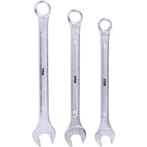 Kit de Chave Combinada em Aço Cromado 3 Peç 10-12mm Kala