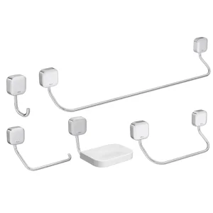 Kit para Banheiro Linha Pix Cromado 5 Peç Deca