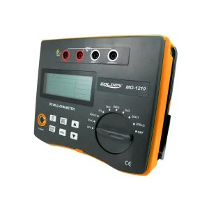 Milliohmímetro Digital MO-1210 Medição 4 Fios Solden