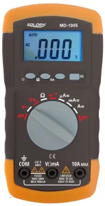 Multímetro Digital MD-1005 Display Iluminado Solden