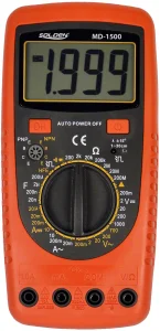 Multímetro Digital MD-1500 10 Amperes AC/DC Solden