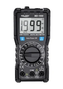 Multímetro Digital MD-1999 Compacto Solden