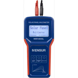 Multímetro Digital Painel Solar 800W Mensur