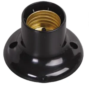 PORTA LÂMPADA E27 ILUMI FIXO TETO PAREDE PR