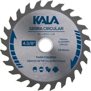 Serra Circular para Madeira 7.1/4” 185mm Kala