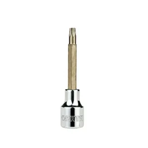 Soquete com Bits Torx Longo T60 1/2 100mm Sata