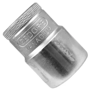 Soquete Estriado 21mm Encaixe 1/2 Gedore