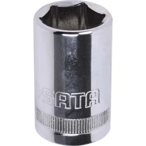 soquete sextavado 17 mm ecaixe 1/2 sata st13308sc