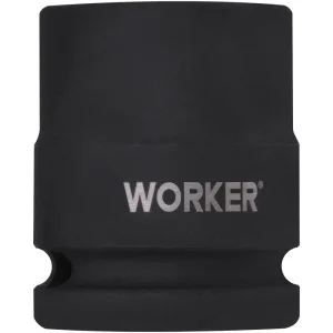Soquete Sextavado Impacto Encaixe 1/2 19mm Worker