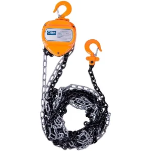 Talha Manual de Corrente 5000Kgf Tc500 3 Metros Csm