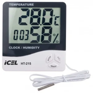 Termo-Higrômetro HT-215 Sensor Externo ICEL
