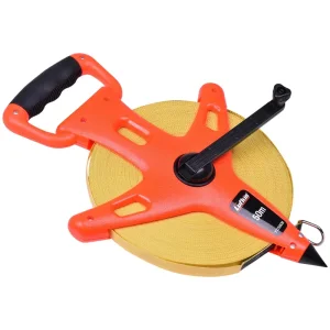 Trena Longa 50m Com Fita De Fibra De Vidro Y1750CM Lufkin