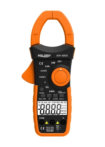 Alicate Amperímetro Digital AMS-9190Precisão e Confiabilidade