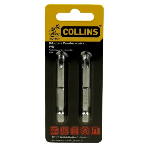 Bits Worker: Qualidade e Resistência para Parafusadeira Ph2