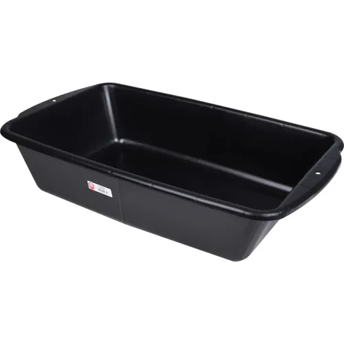 Caixa Massa PVC Preta 20Lt WorkerFerramentas Kennedy
