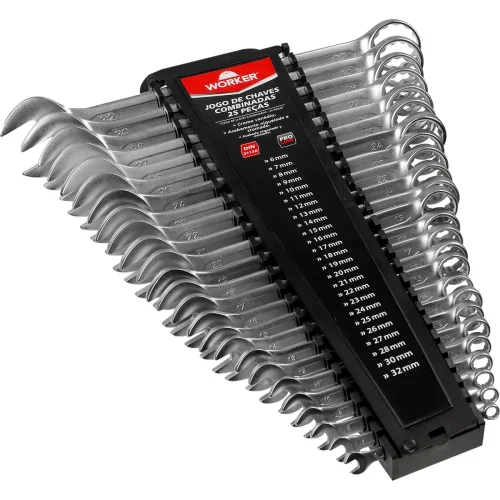 Jogo de chaves combinadas Belzer/Sata 8-24mm 16 peç em oferta