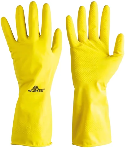 【wtleaf】 Luva de Látex Worker WK46 Silver 9