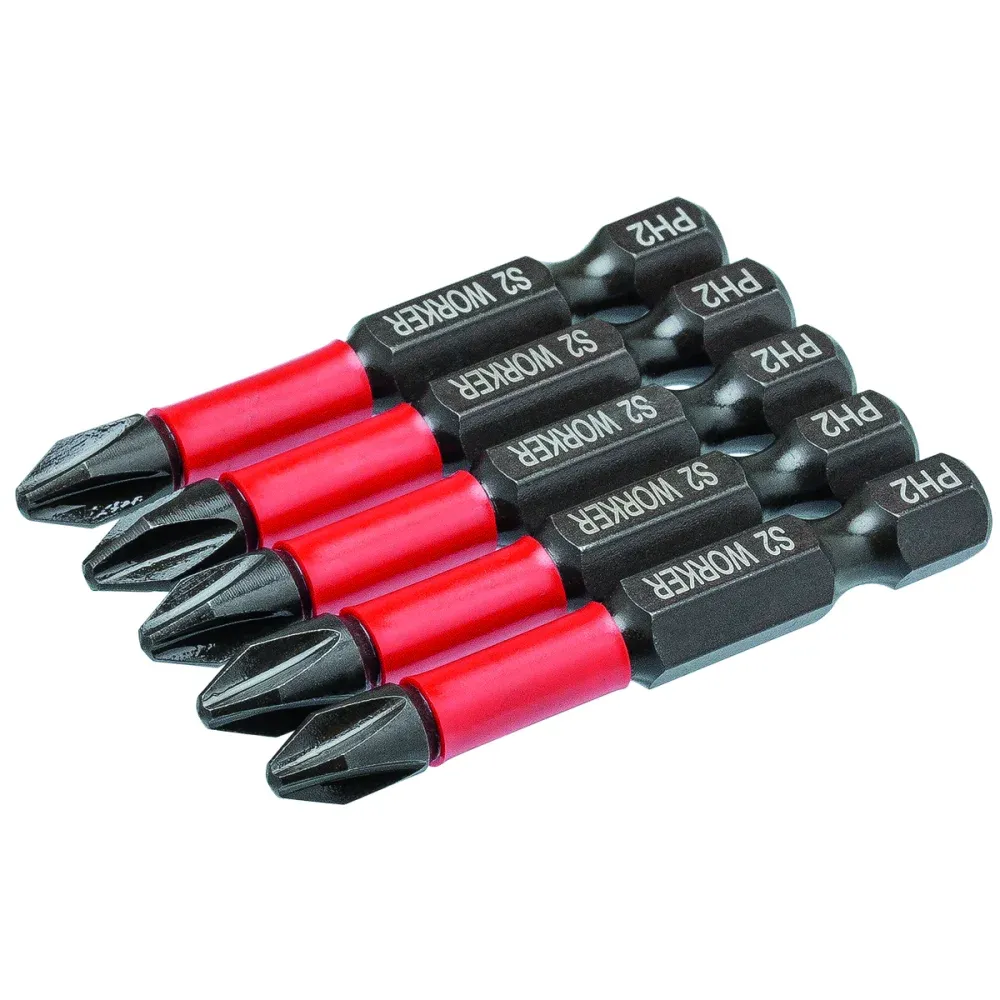 Bits Worker: Qualidade e Resistência para Parafusadeira Ph2