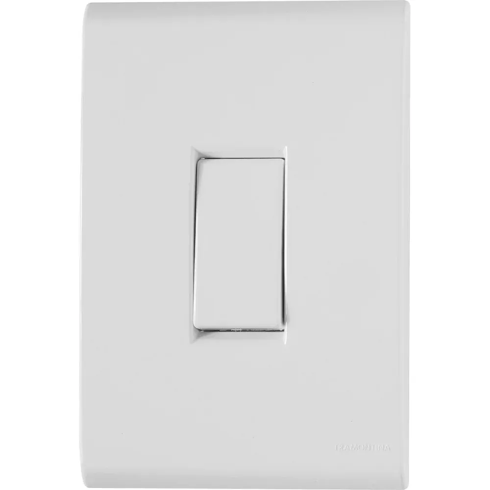 Interruptor 4x2 com 1 10A 250V Tramontina em oferta