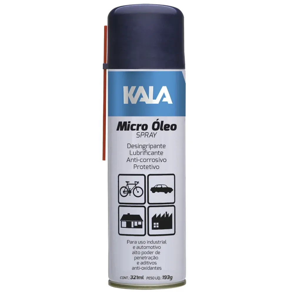 Descubra o Poder do Micro Óleo Lubrificante Spray 300ml Kala